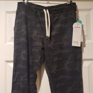 Vuori Performance Jogger (Black Camo) with Drawstring Waist & Side Pockets